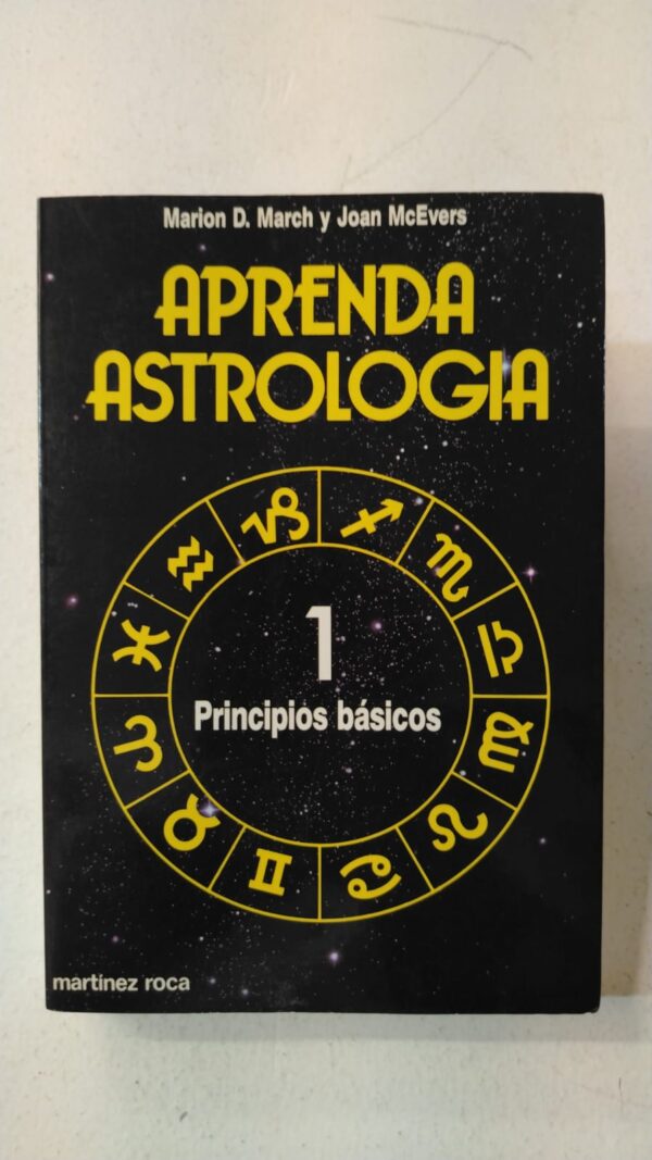 Aprenda astrología – Marlon D. March & Joan McEvers