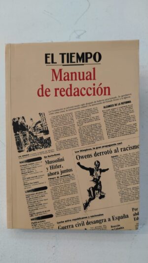 El Tiempo - Manual de redacción